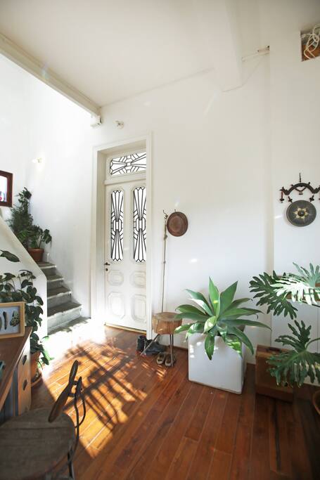 welcome! here is our front door