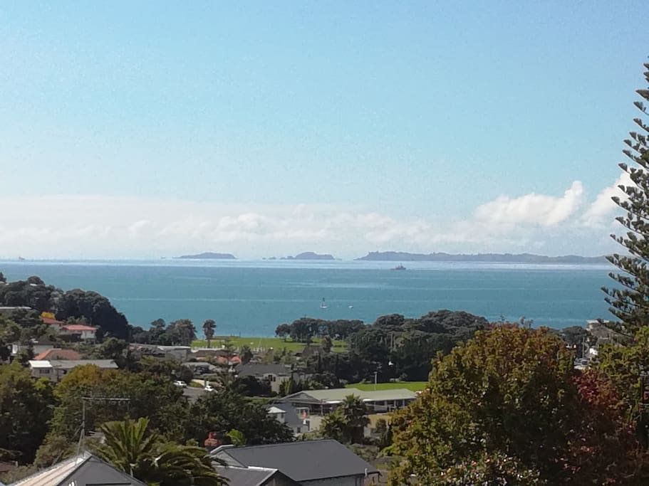View from the master bedroom
