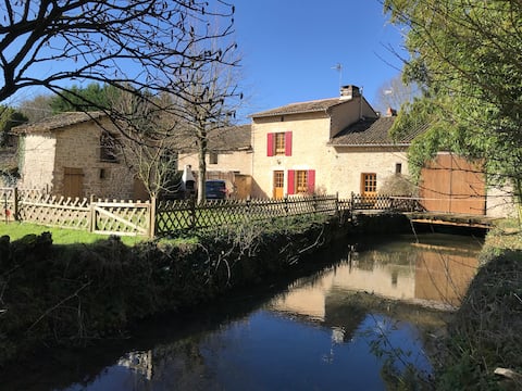 An enchanting site of a 14th century mill.