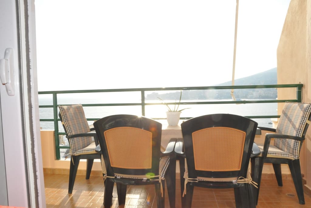 sea view balconies