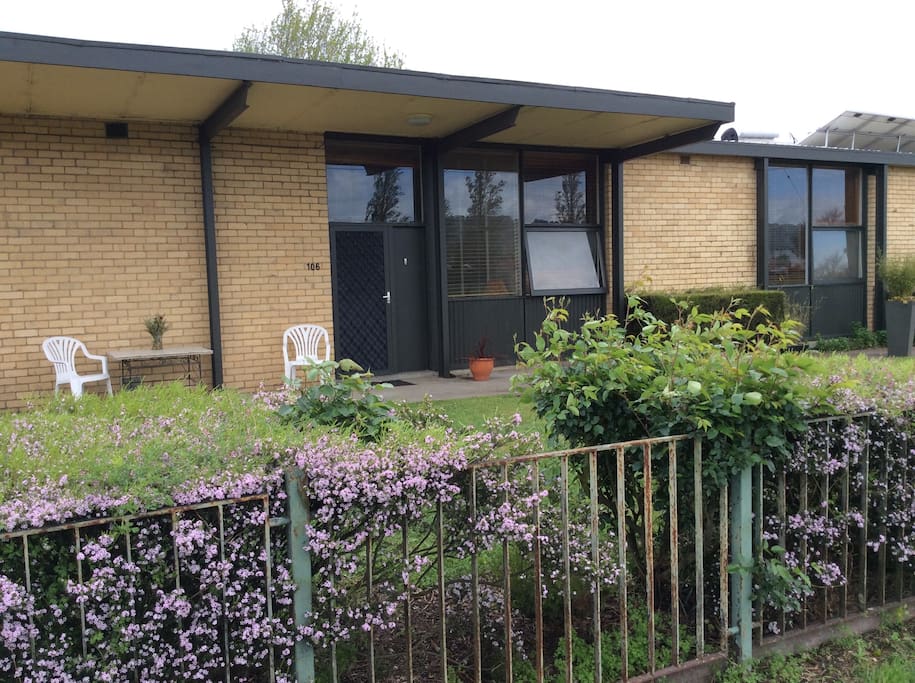 Front entrance to the unit