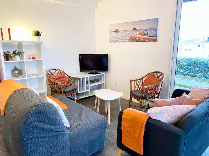 Appartement 2 Pièces Vue Mer Proche De La Plage - Arcachon