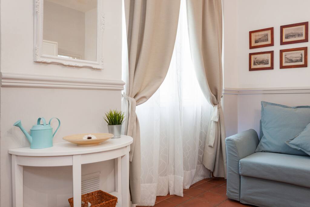 The Living room - Some details & The large window