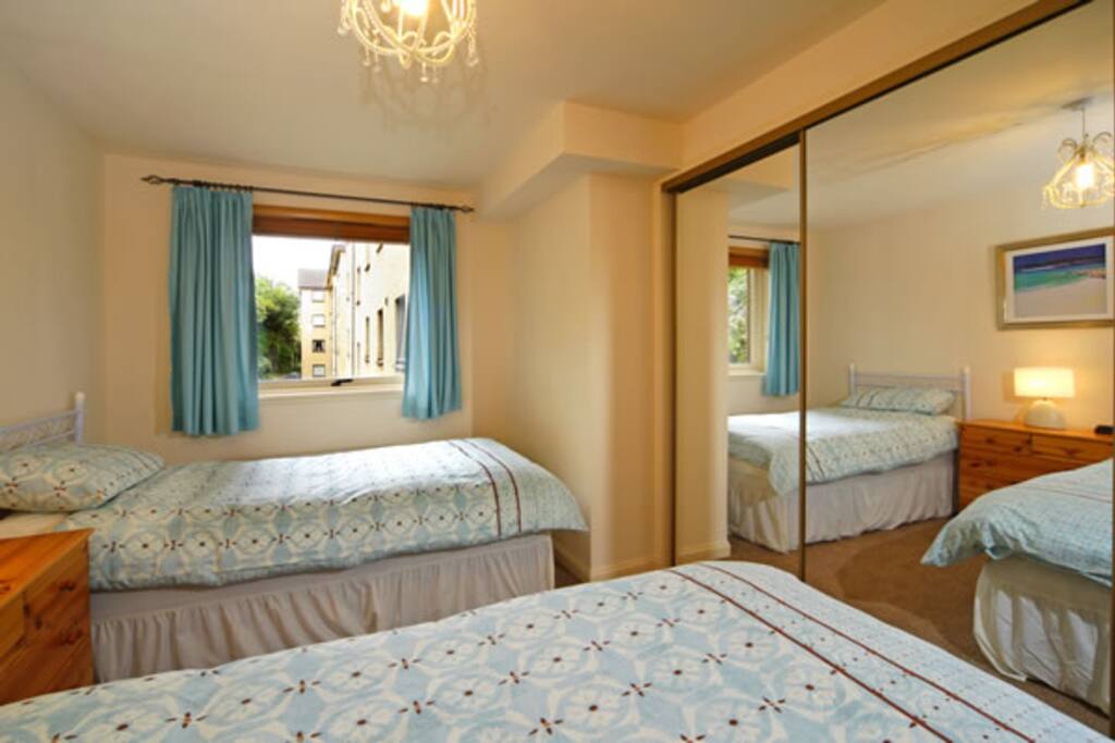 Bedroom 1 - Two Single Beds