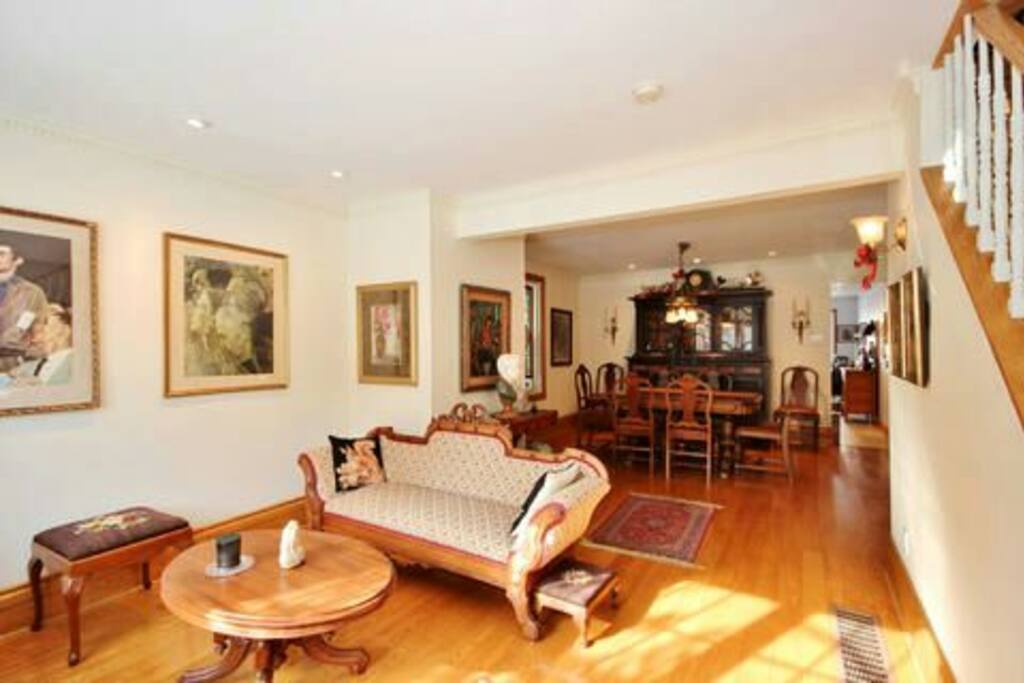 Main Level Sitting and Dining rooms