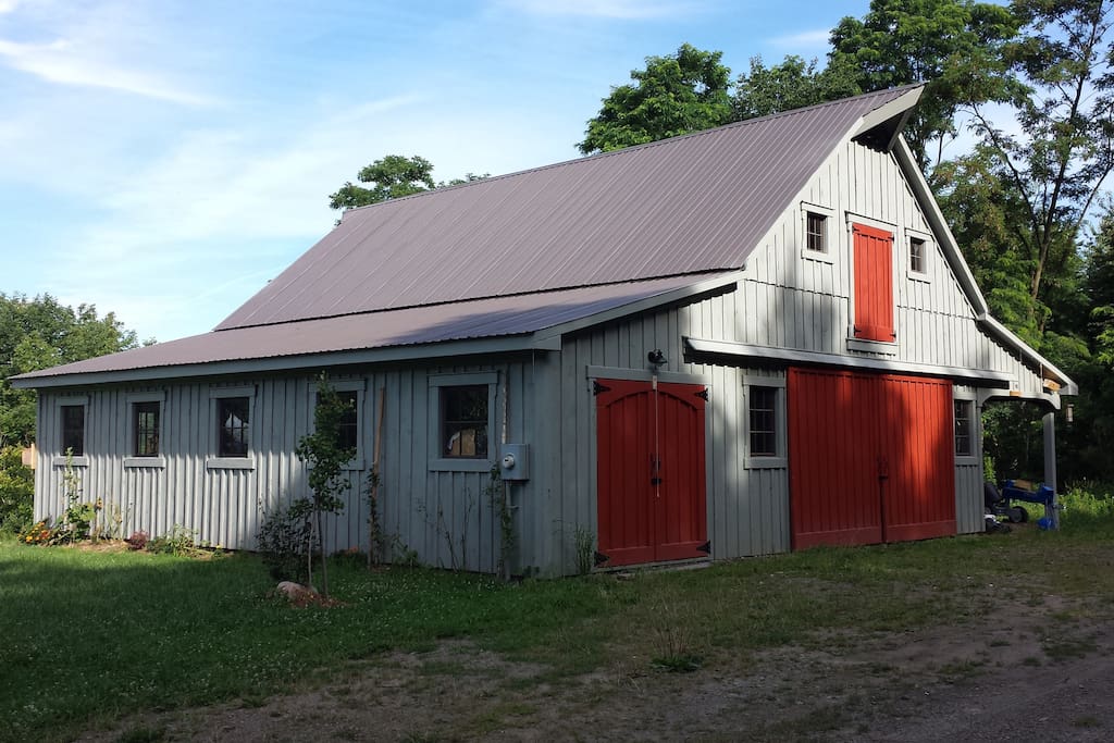 Our barn in summer...