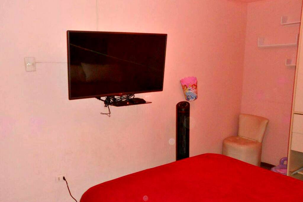 TV en la Habitación #1 incluye ventilador