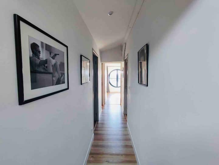 ทางเดินไปห้องนอน