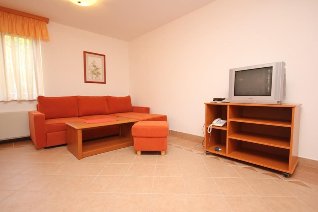 Living room, Surface: 17 m²