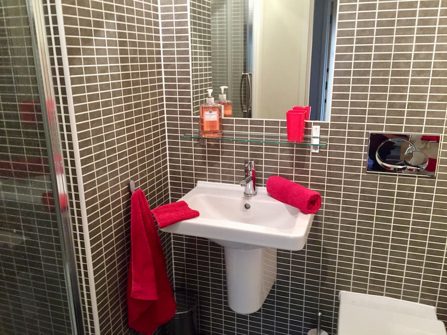 Well appointed and modern private bathroom