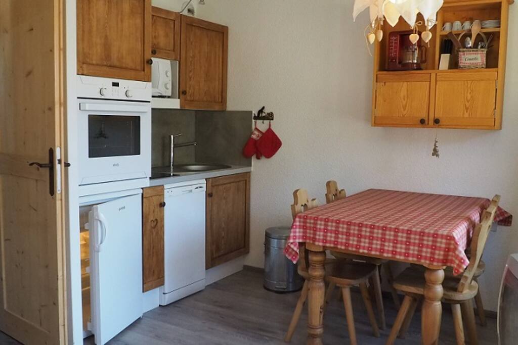 Cuisine bien équipée