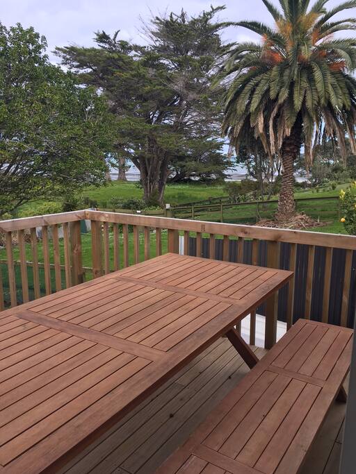 Back Deck view to beach