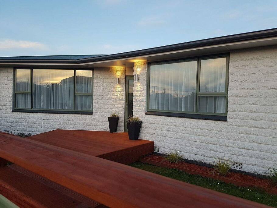 Modern warm welcoming home