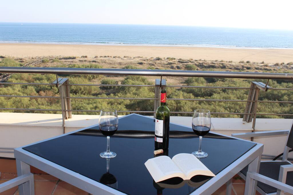 Vistas y la mejor compañía desde la terraza