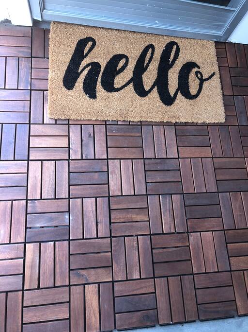 You had me at hello....