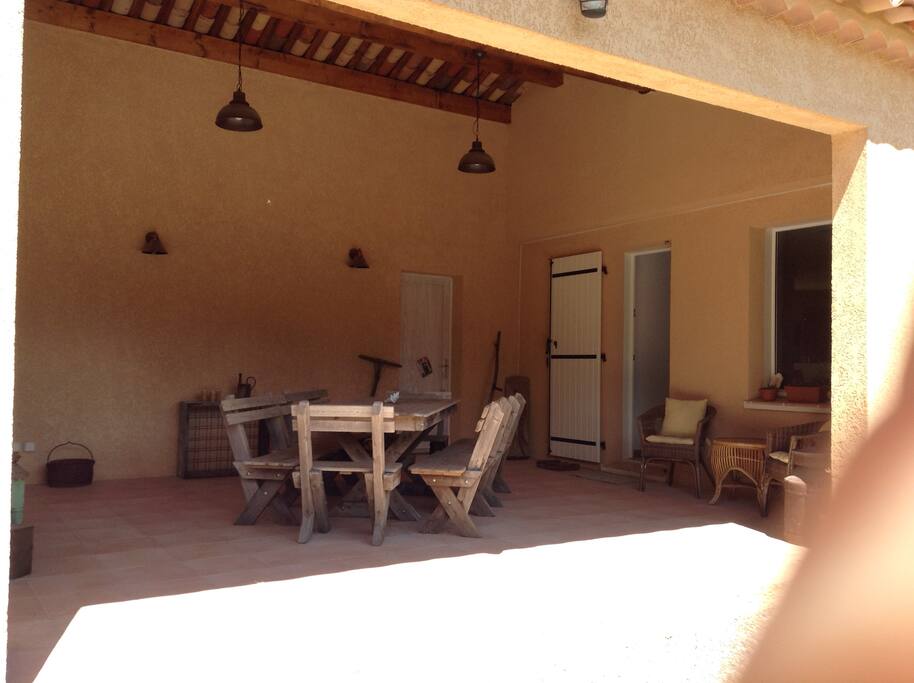terrasse couverte