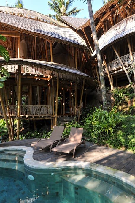 Private Pool and garden