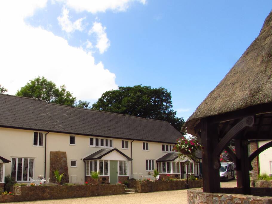 Private parking to the front of the cottage for 2 cars