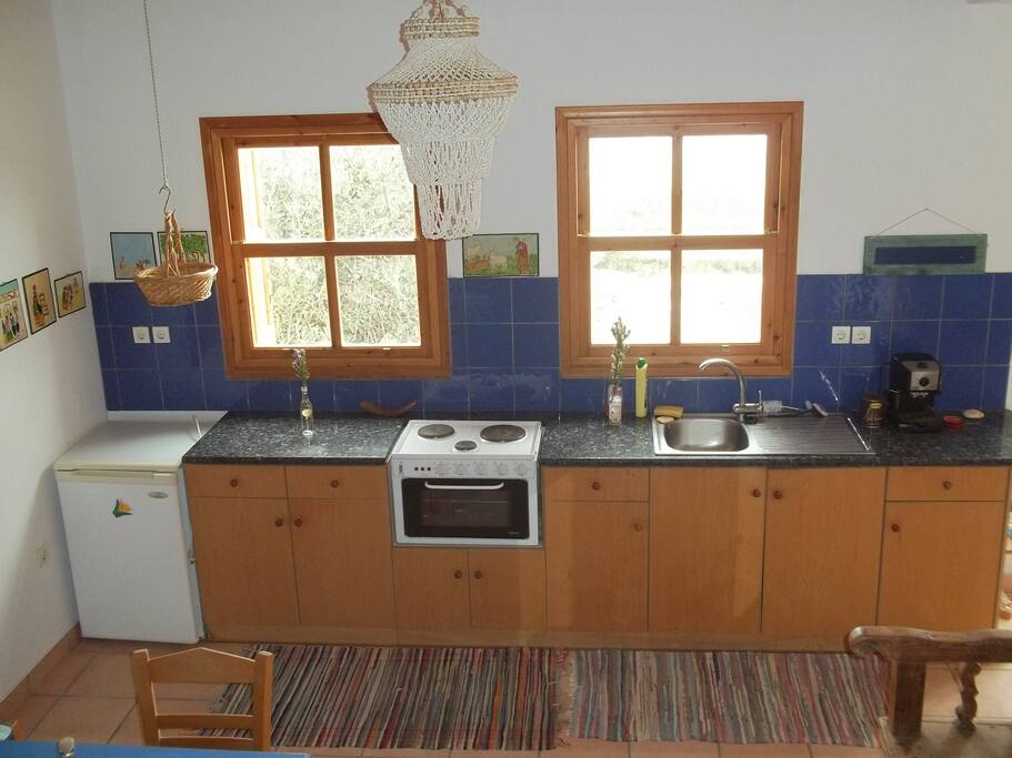 The kitchen counter.