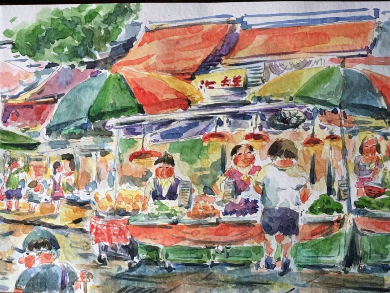 默默手绘香港 感受街市独有的生活气息 香港旅游攻略 尽在airbnb爱彼迎