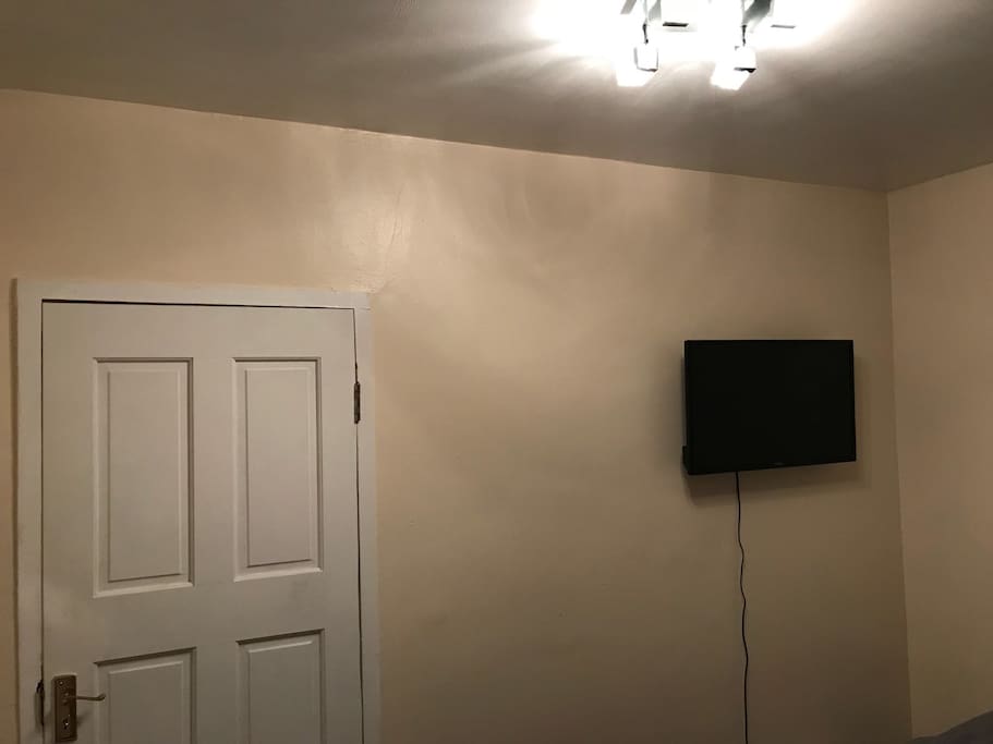 Smart Tv in your room packed with YouTube/Netflix etc to keep you entertain