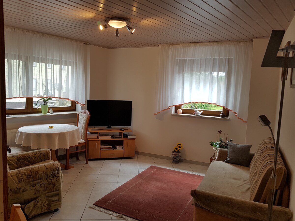 Top Airbnb: Spacious 2-room apartment in Schwalmtal-Storndorf, Germany in Hessen