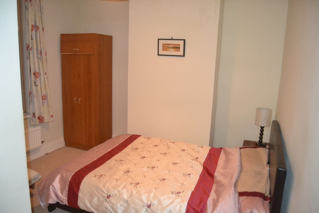 Simple well presented double bed