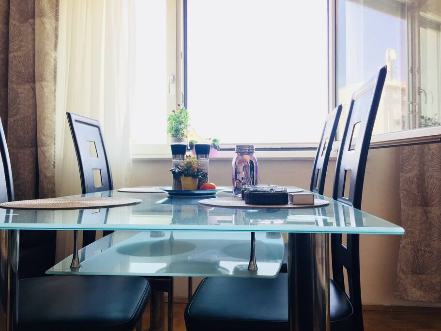 Dining Table at the Living Room