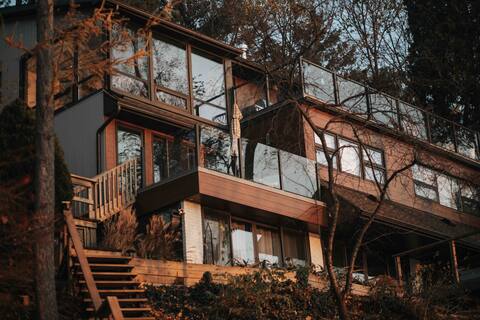Waterfront Hillside Villa