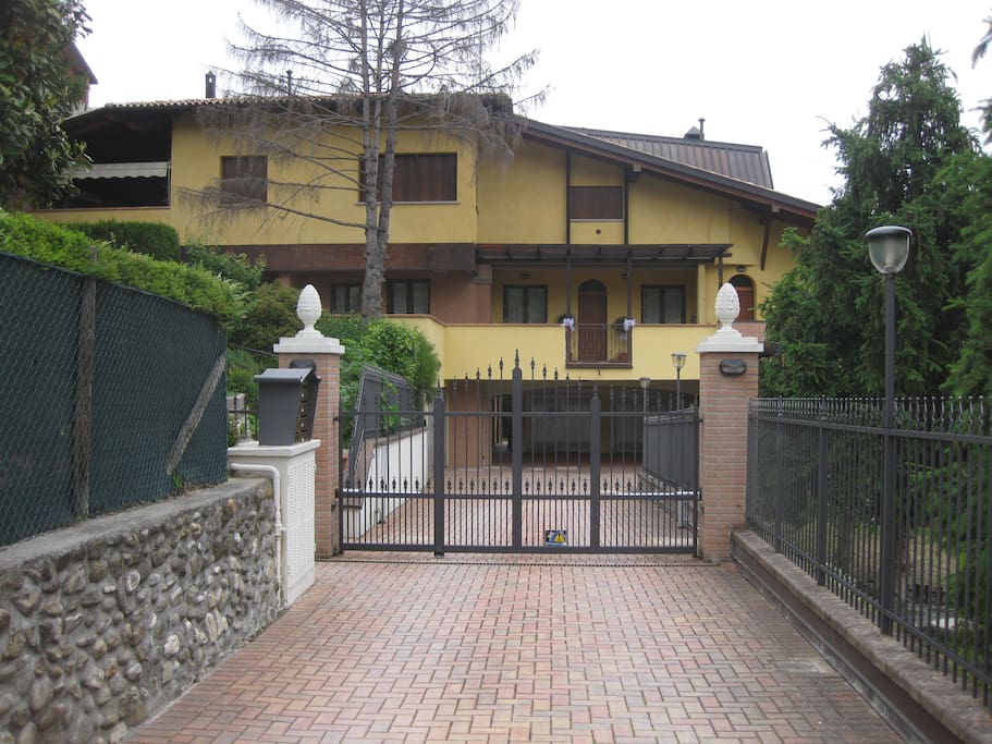 The entrance