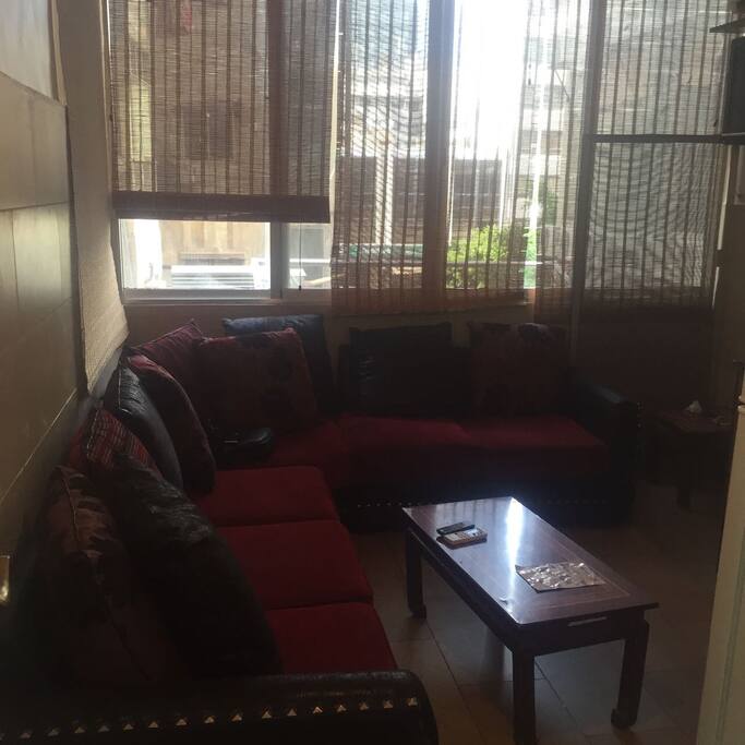 Sharing area-corner with mericam equipped kitchen - with Ac