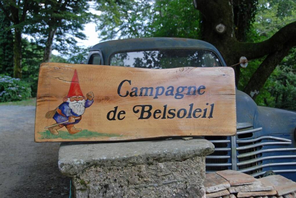 Panneau d'accueil de Belsoleil