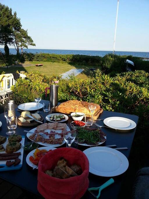 Middag på terrassen