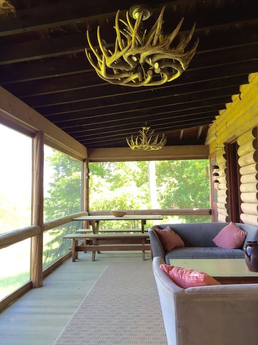 Screened porch
