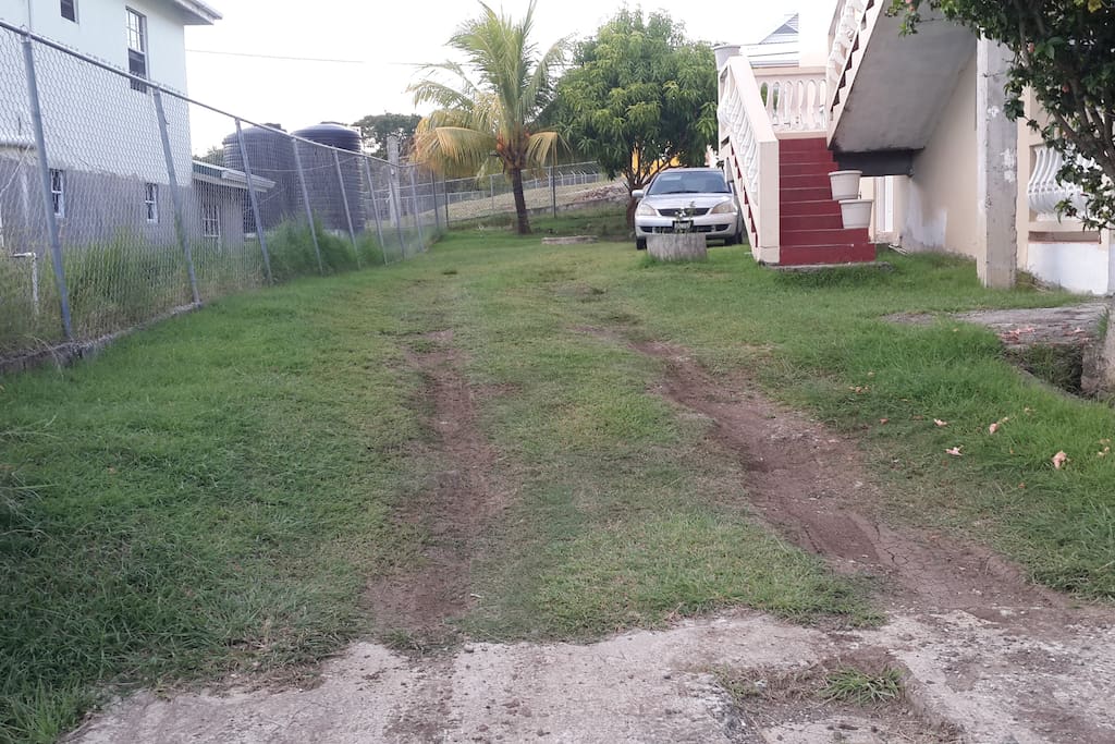 abundant parking space