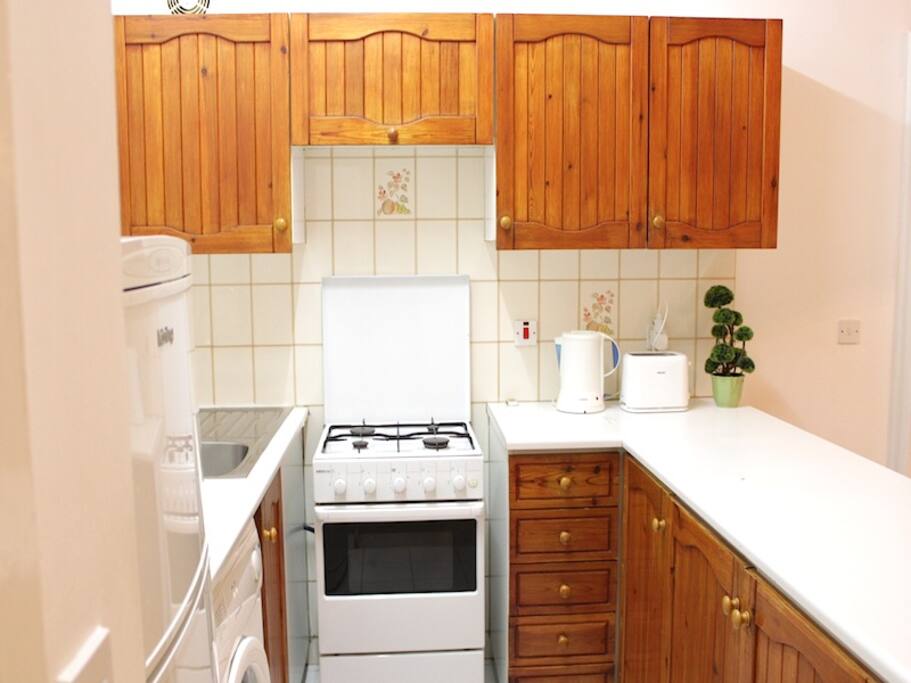 Open plan kitchen