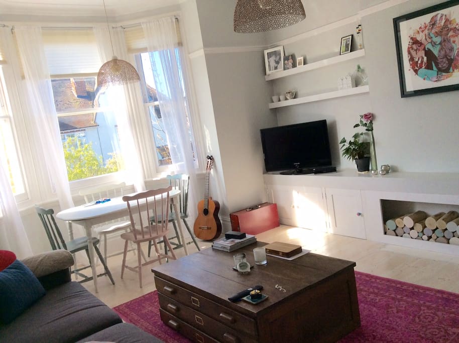 Light and airy living room