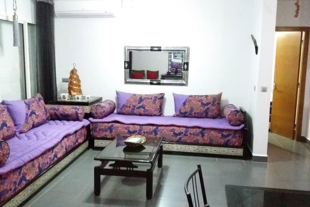 Salon marocain... traditionnel