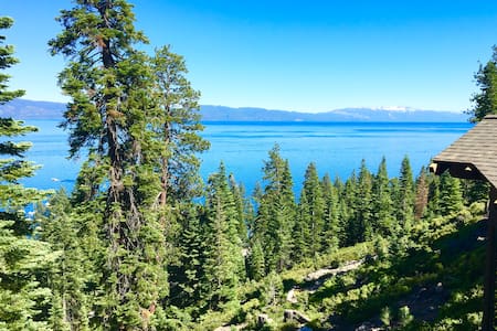 Breathtaking Lake View Remodeled Old Tahoe Cabin