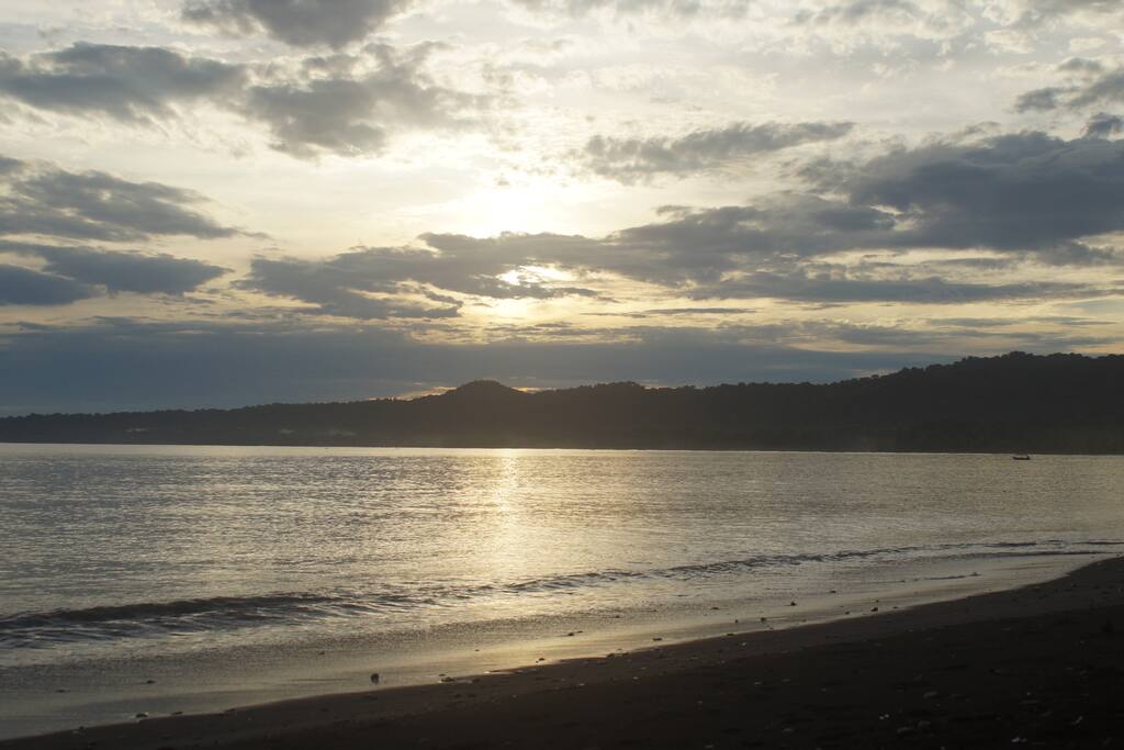 View of the bay from the front of the property