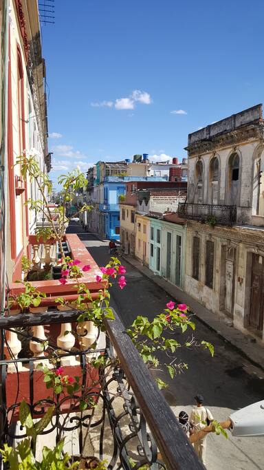 Balcón de la casa principal