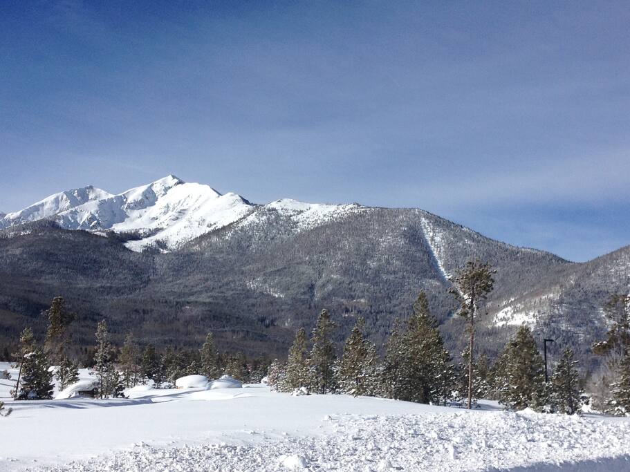 Peak One From Frisco Nordic Center