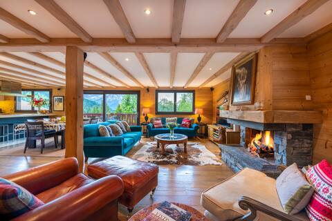 Luxury Chalet + Hot Tub + Garden, Central Villars