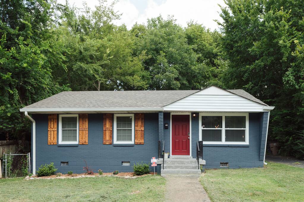 Rustic West Nashville home.