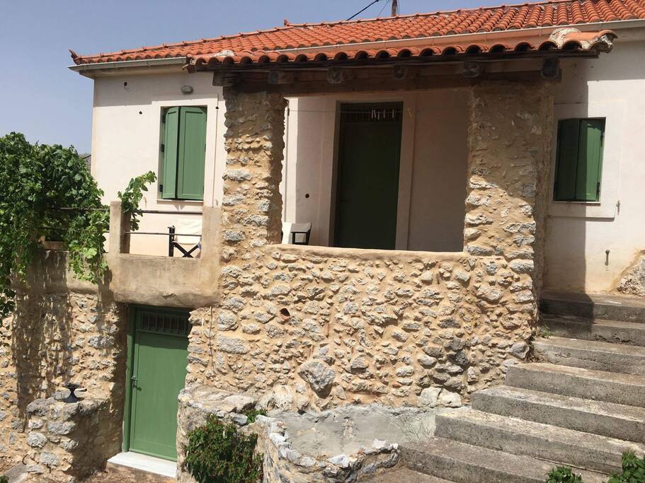 the one entrance to the house