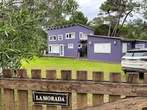 Oceania del Polonio, wooden cabin in the woods