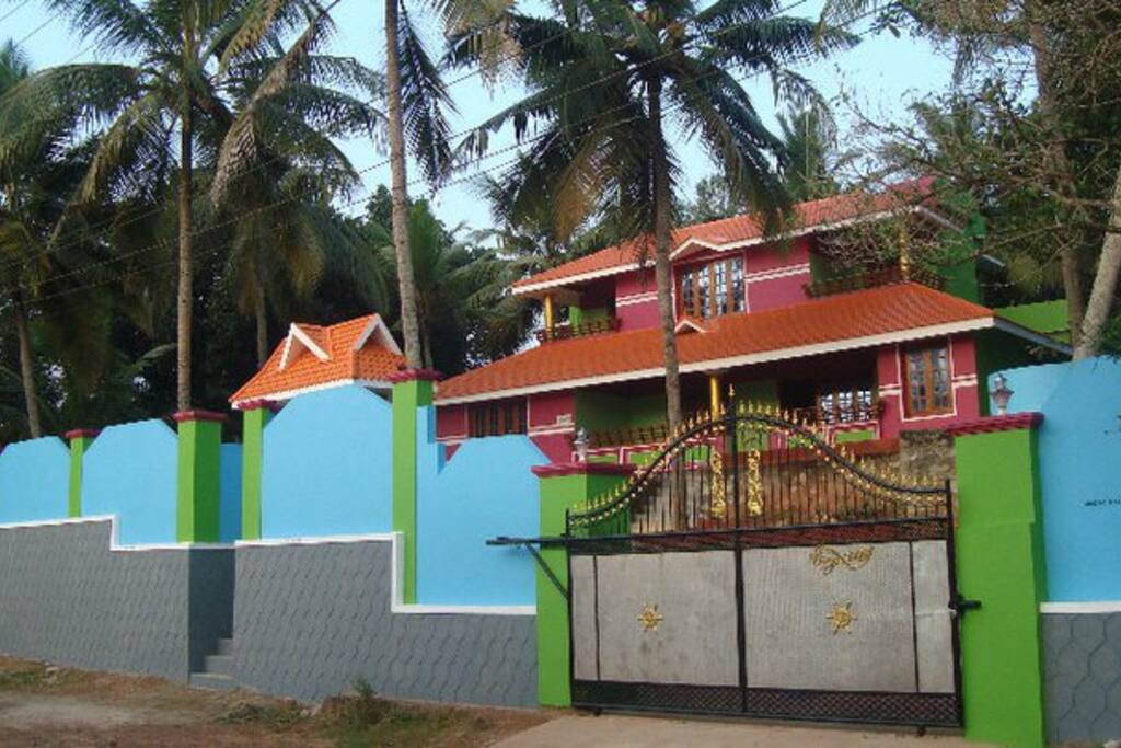 Front View from Road