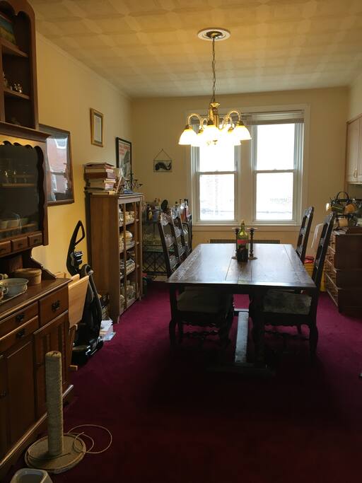 This dining room table is one of our favorite places in the house.