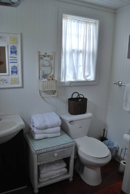 Private bathroom.
