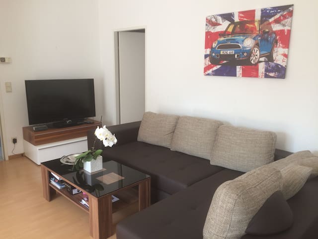 Apartment with balcony near city limits
